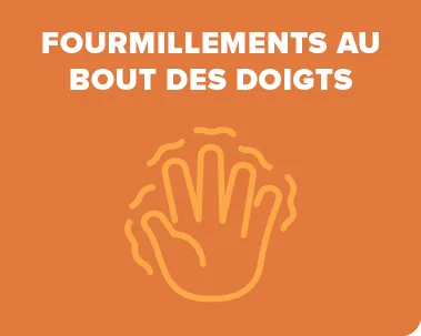 Polyglobulie de Vaquez symptôme : fourmillements
